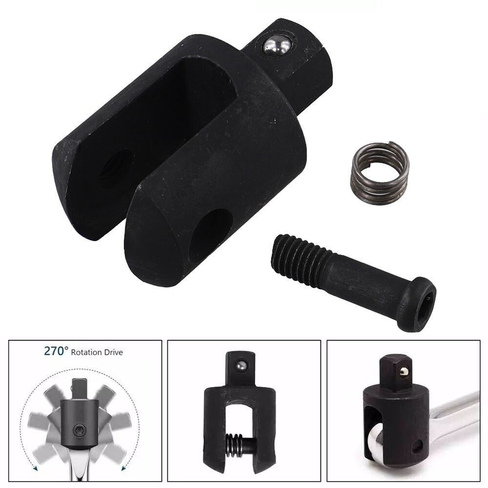 Premium Chrome Vanadium Steel Replacement Knuckle Breaker Bar Head 1/2 Drive