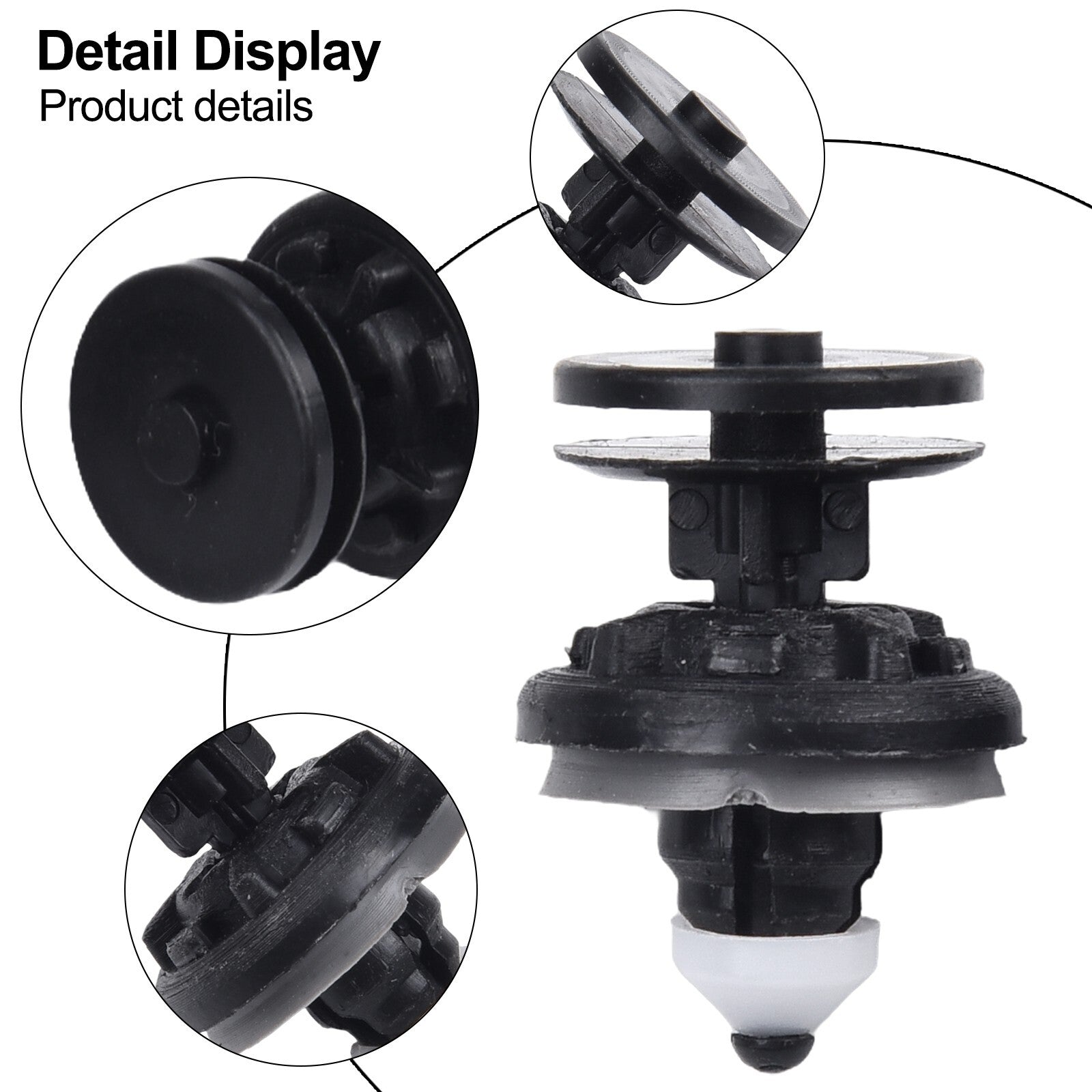 High-performance door trim panel fixing rivets for Ford Focus 1257376