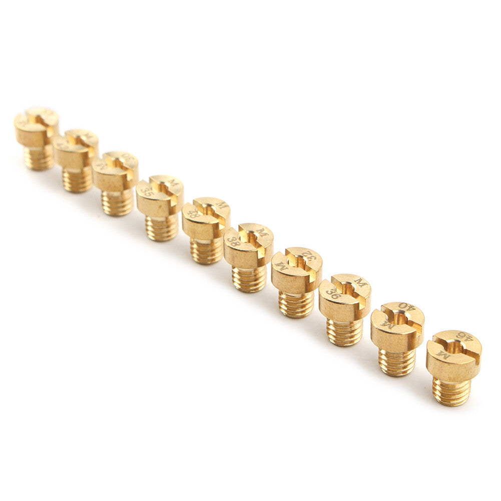 M5 Main jet For Dellorto Carburetor SHA SHB UA UB PHBG VHB-CS VHBT-CS Gold 70-88