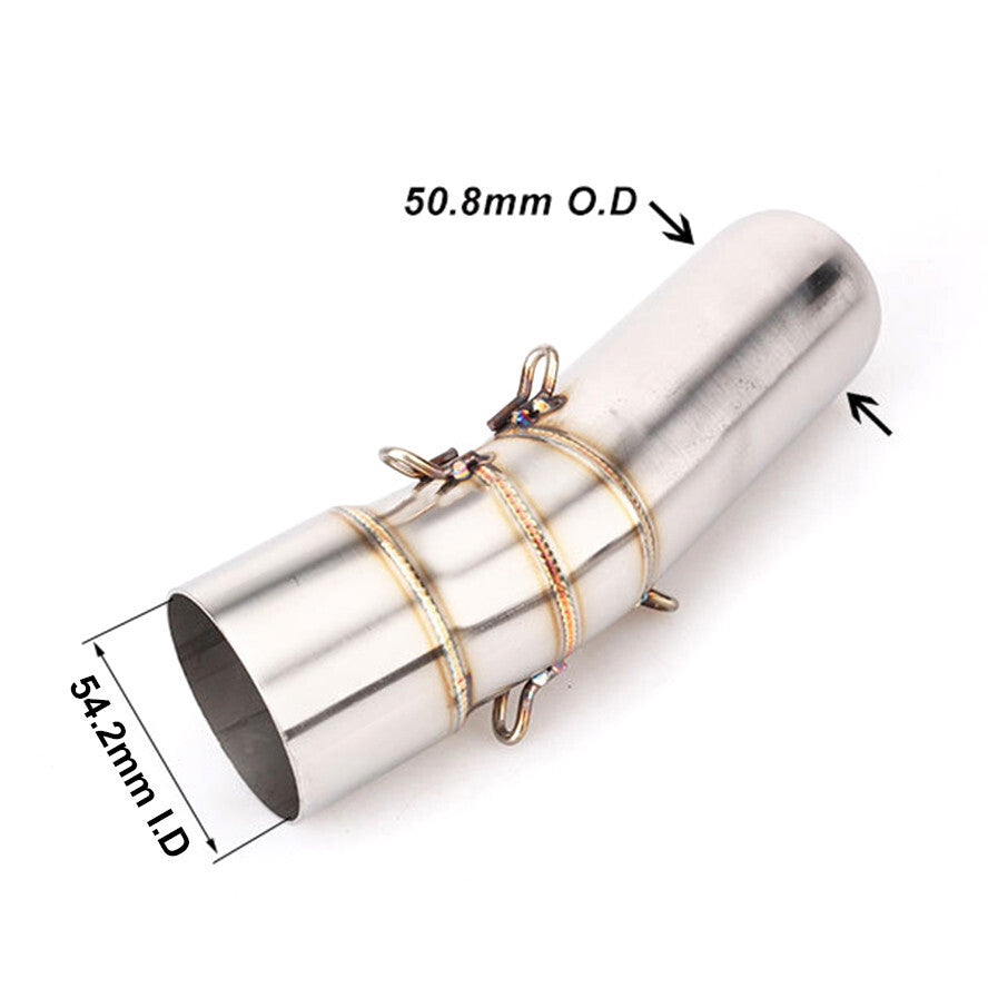 Slip On Exhaust for BMW F650GS F700GS F800GS F800GT Pipe Link Muffler Silencers