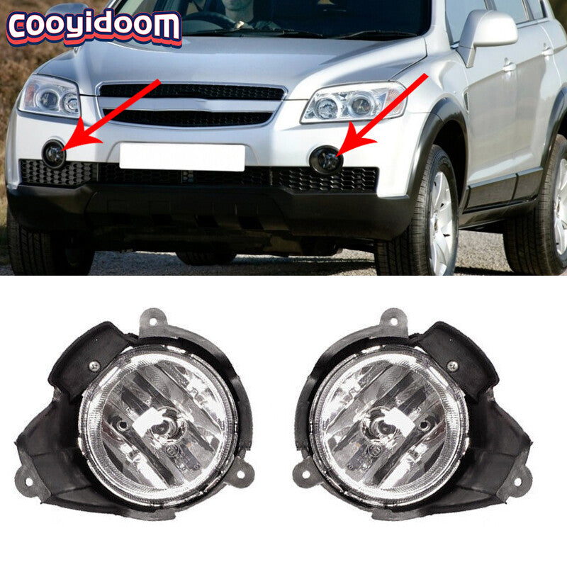 Suitable for Chevrolet Winstorm 2006-10 Captiva Sport 2011-12 dual front bumper fog lights.