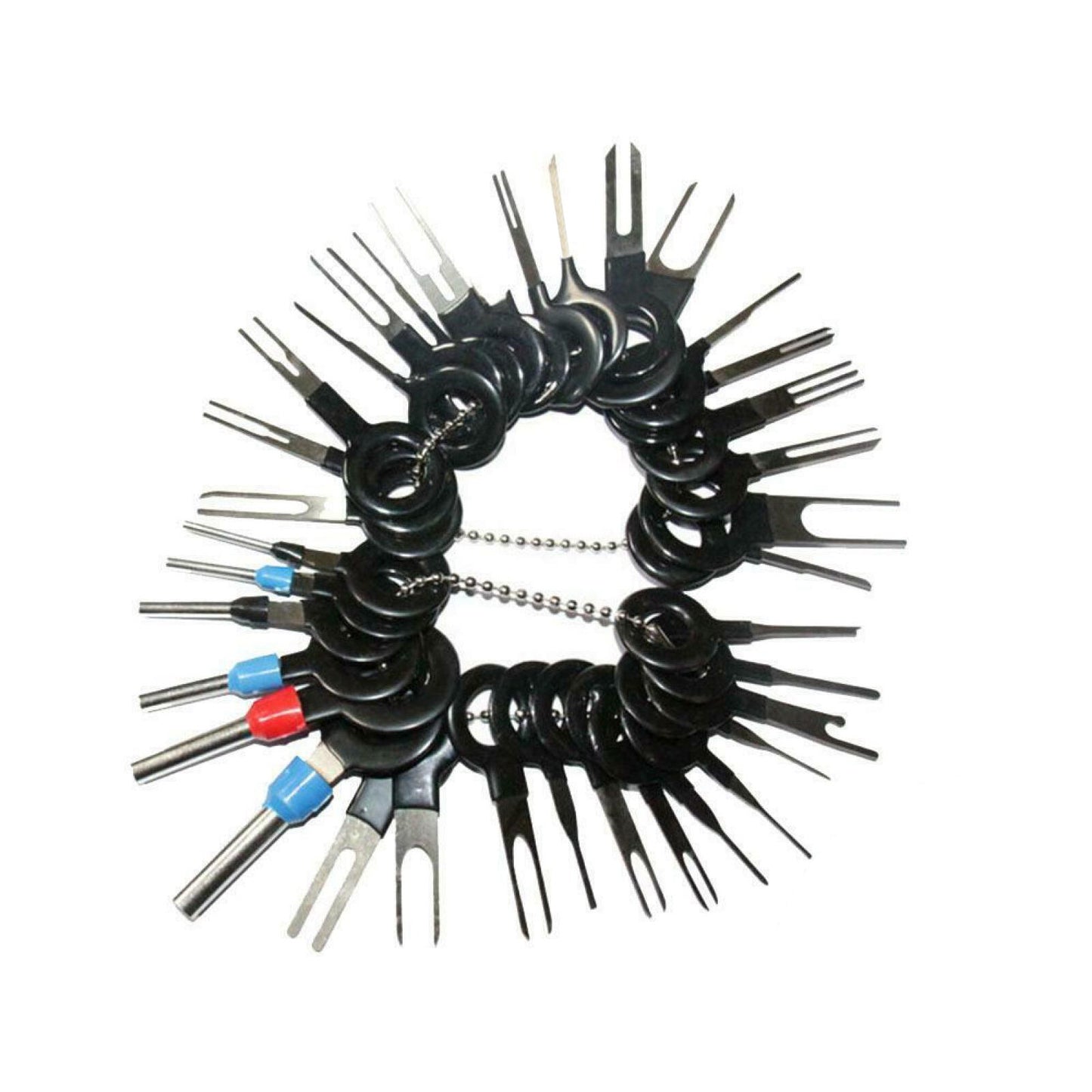 36PCS Stainless Steel Harness Connector Terminal Needle Retractor Removal Tool