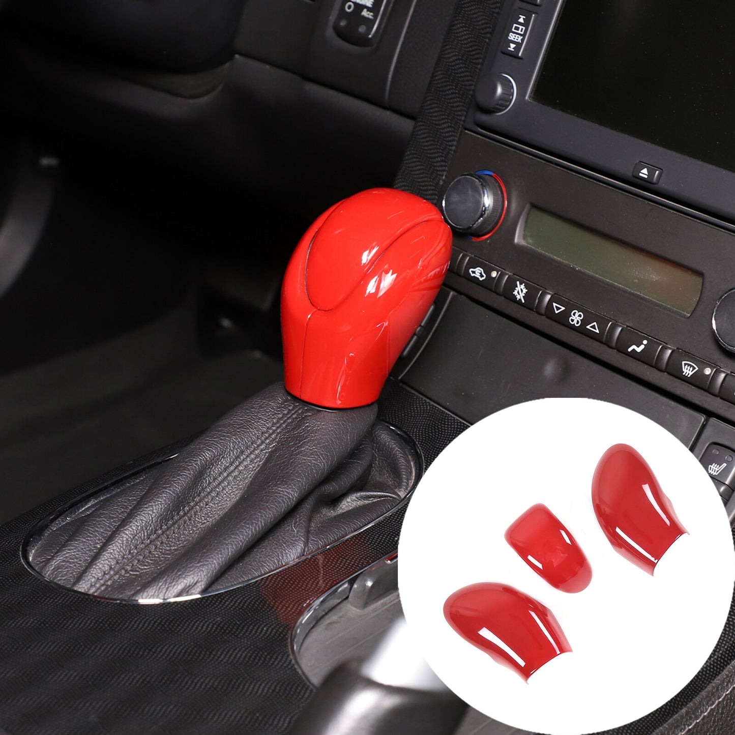 ABS carbon fiber console dashboard cover for Mercedes-Benz C-Class W204 10-13