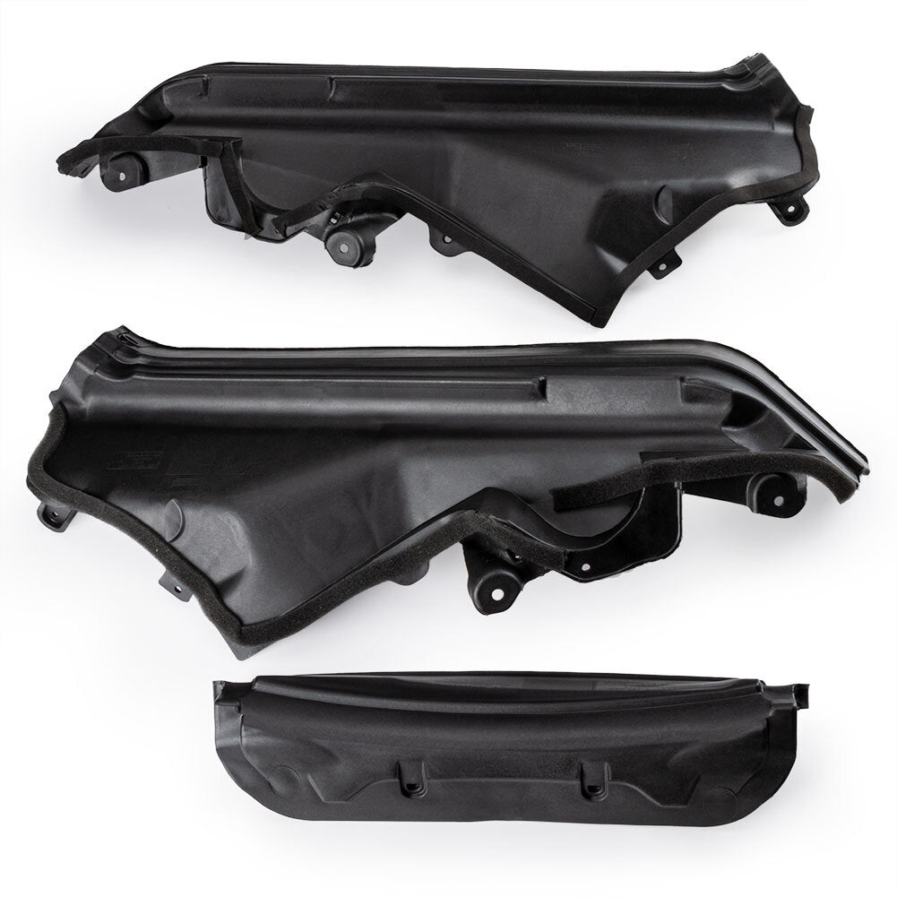 Set of 3 New Engine Upper Compartment Partition Panel for BMW X5 E70 2006-13