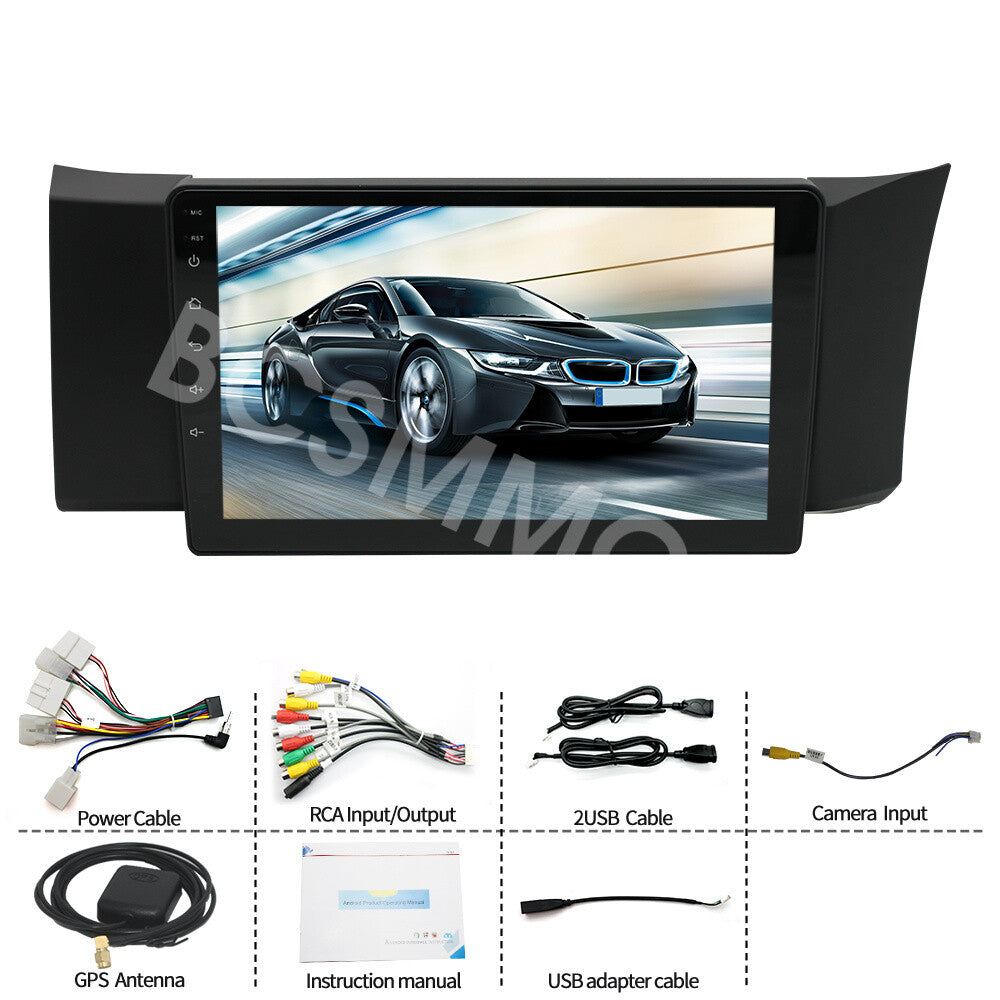 Car Video Player GPS Mirrorlink BT Touch Screen Fit for Toyota 86/GT86 2012-2017