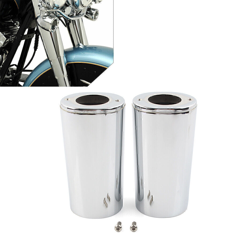 Fork Slider Covers Cowbell for Harley Touring FL 1984-2013