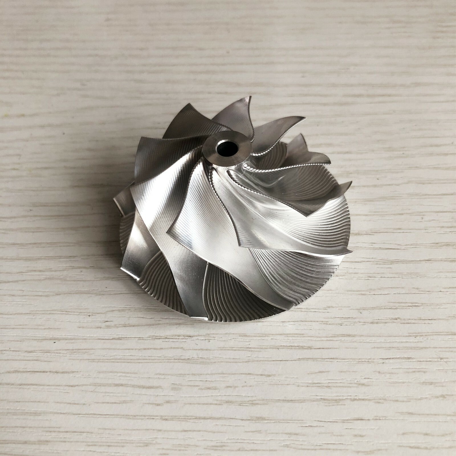 GT15-25 Spot Milling 50.20/65.00 mm 9+0 Blades Performance Compressor Wheel