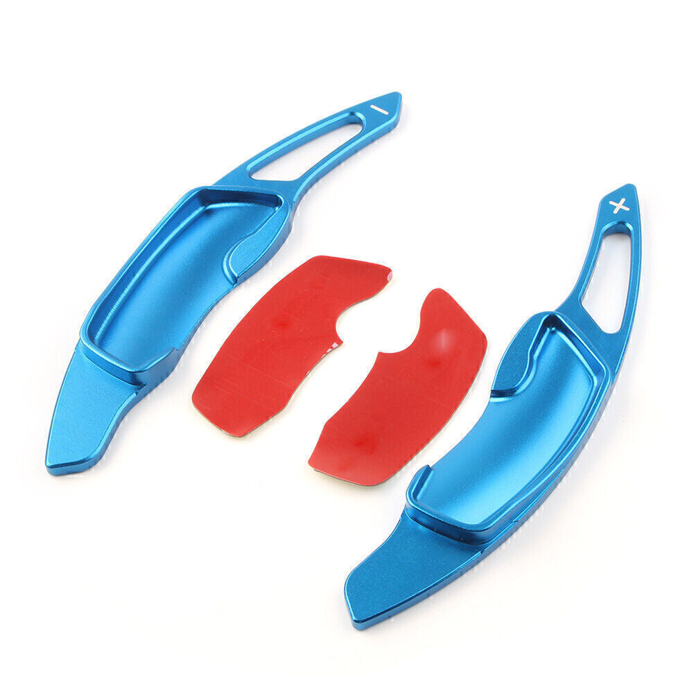 Steering Wheel Paddle Shifter Extension Fit for Subaru Forester Legacy Impreza Blue