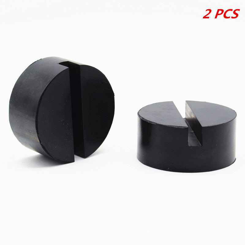 2x Car Universal Floor Jack Disk Rubber Pad Adapter Pinch Weld Side JACKPAD Tool