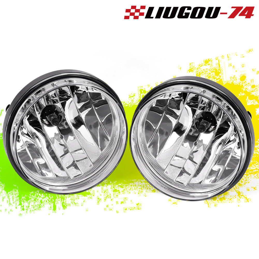 Suitable for GMI for Sierra 1500 and 2500 models, HD lens front bumper fog lights 2007-2013.