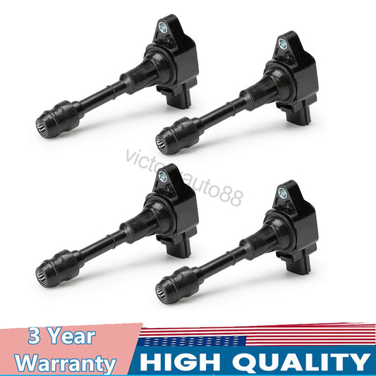 4-pack ignition coils suitable for NISSAN FRONTIER 06-07 NP300, pick-up 10-11, 2010 22448-EA000