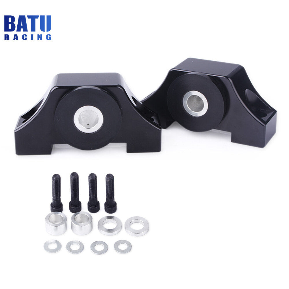 Black Engine Motor Torque Mount Kit B/D-Series for 92-01 for Honda for Civic EG EK