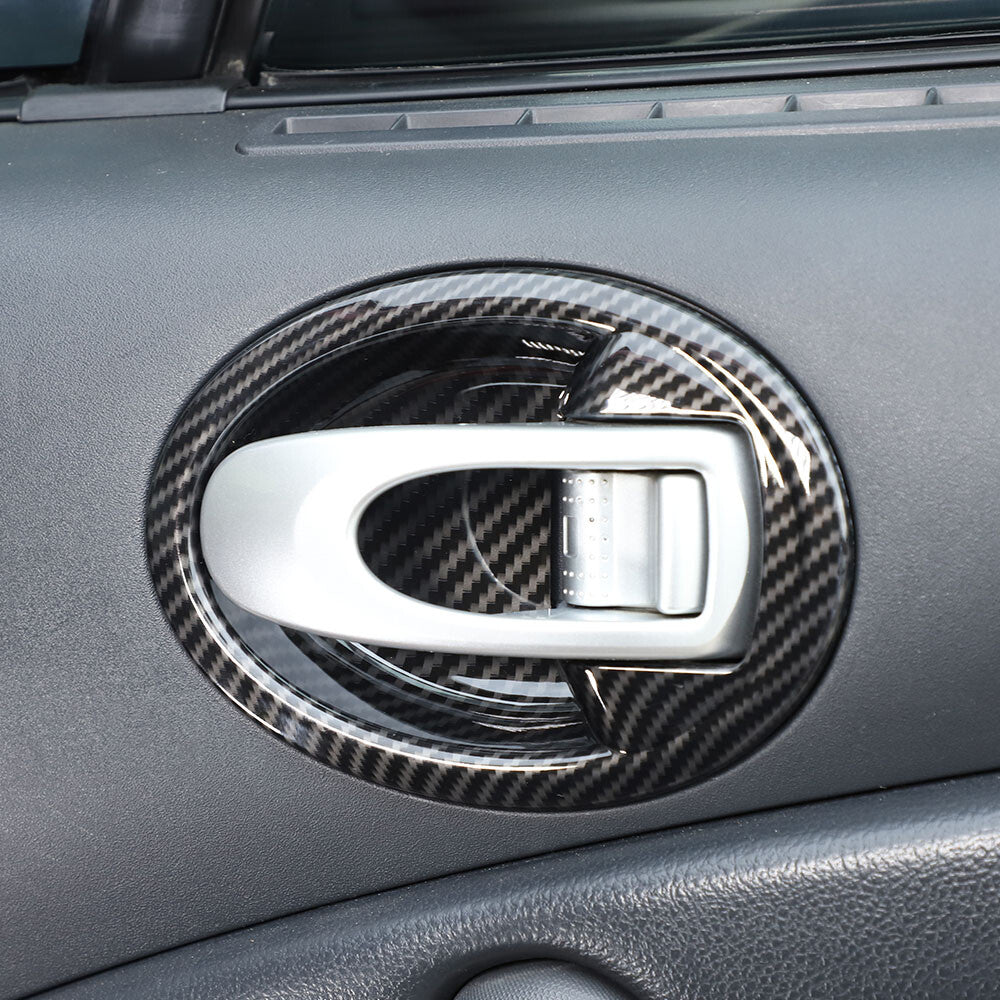 Front carbon fiber trim cover fog light for Fengyangta Tacoma 2016 - 2020