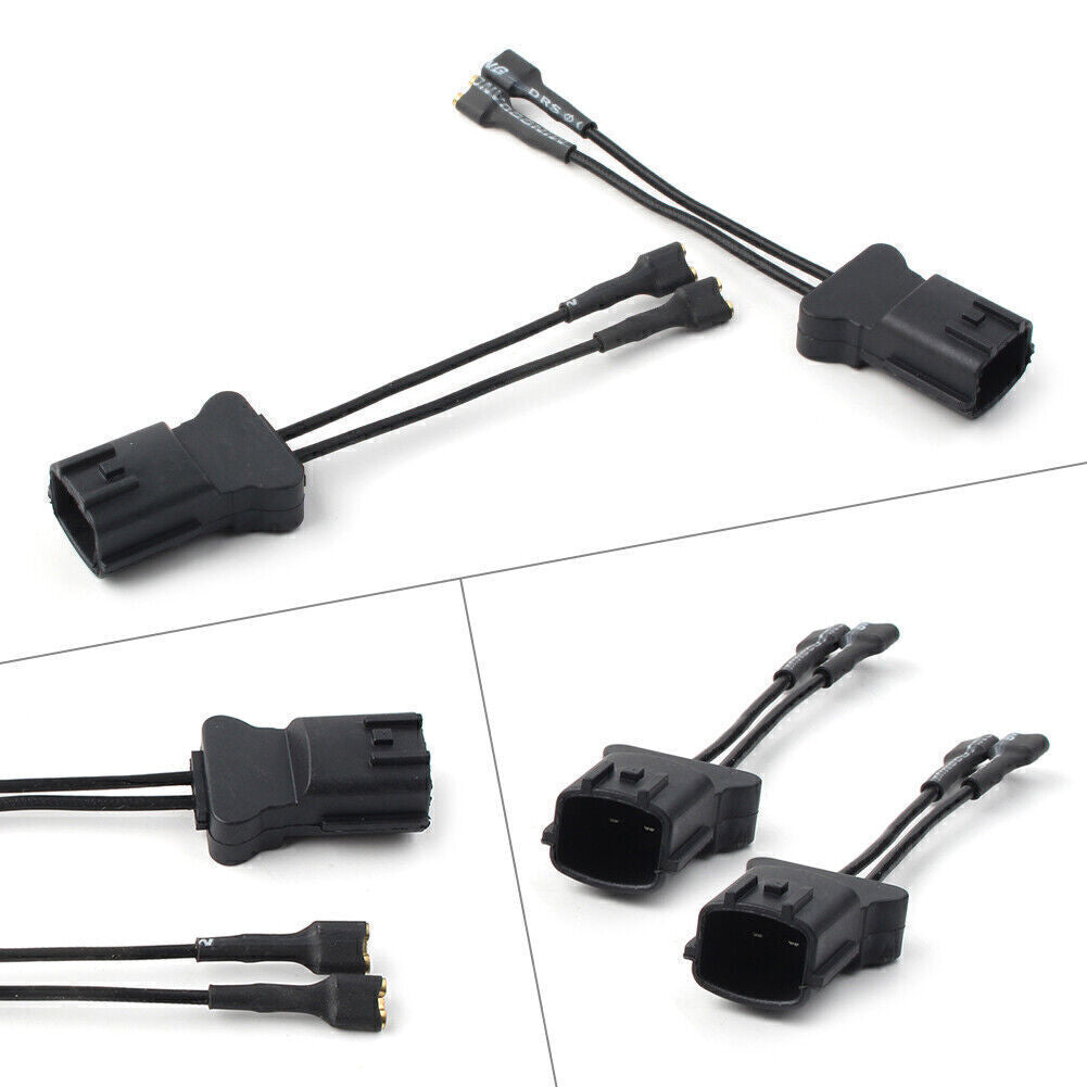 Plastic Car Horn Speaker Adapter Wiring Harness Pigtail Socket for Hyundai Pair