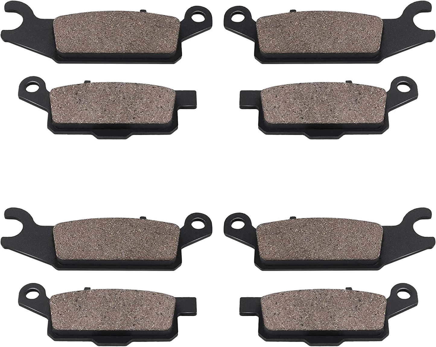 Brake Pads FrontRear for Yamaha Grizzly 550 YFM550/Grizzly 700 YFM700 2007-2022