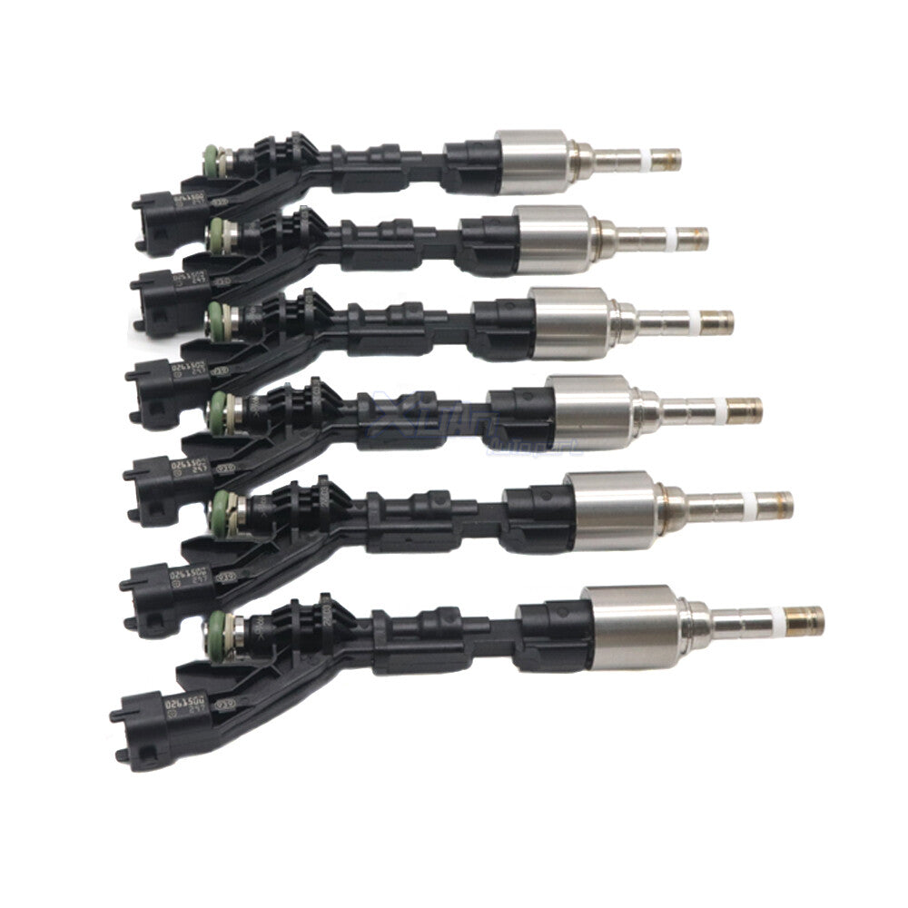 6-piece FX23-9F593-AC fuel injector kit for Jaguar F, XJ, XF 2013-2015 3.0L V6