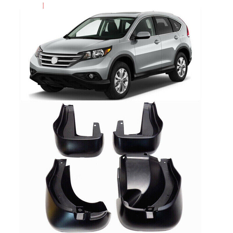 for Honda CR-V 2012-2016 Black Car Splash Guards Mud Flaps Mud Fender Mudguard