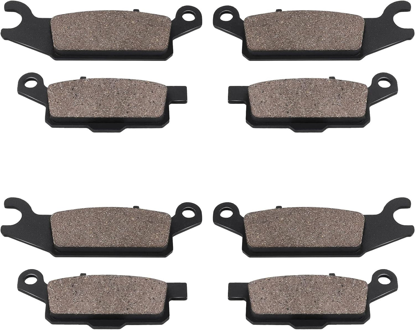 Brake Pads Front Rear for YamahaGrizzly 700 YFM700 2007-2022, Grizzly 550 YFM550