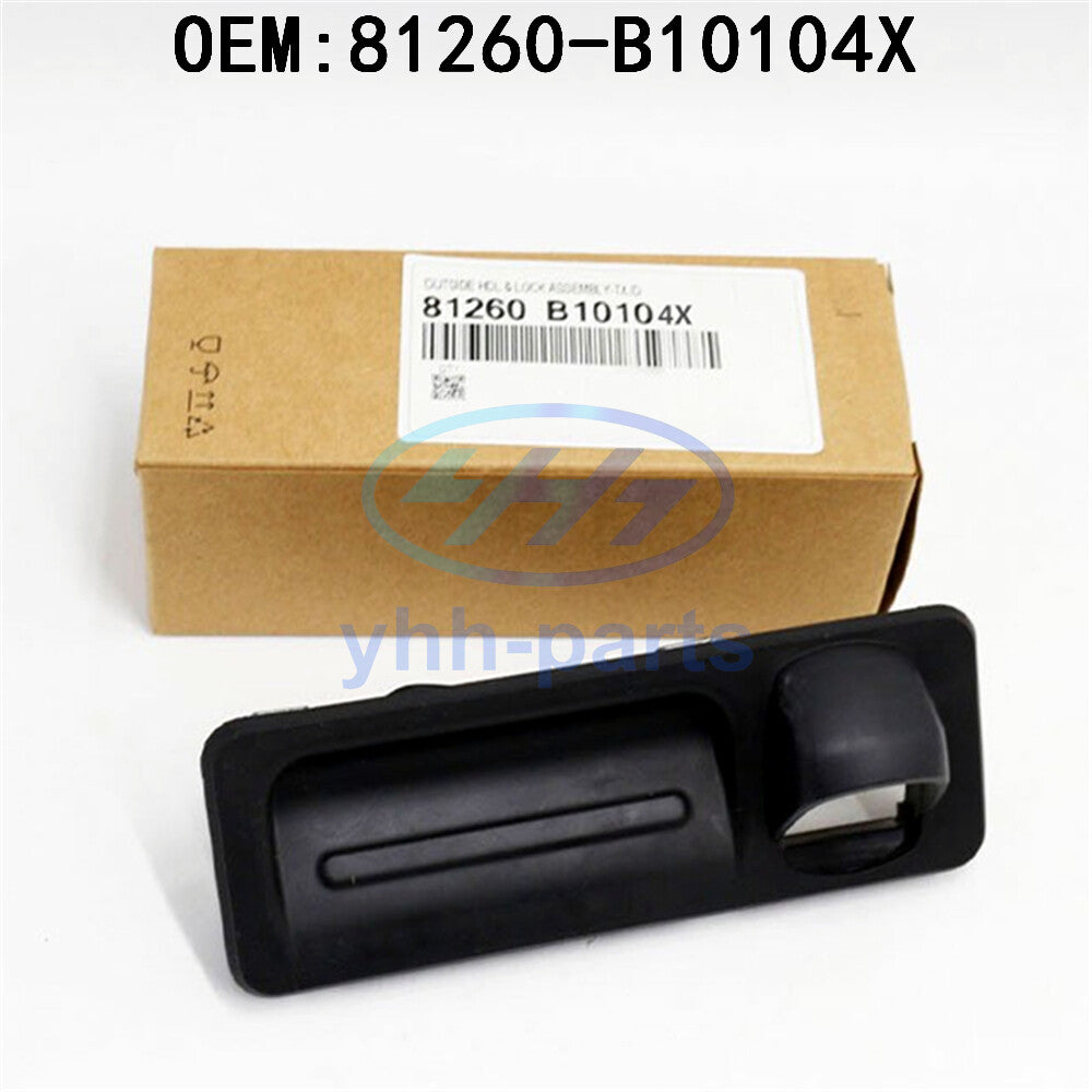 81260-B10104X Outside Trunk Lid Lock Handle 2015-16 for Genesis sedan G80 17-20