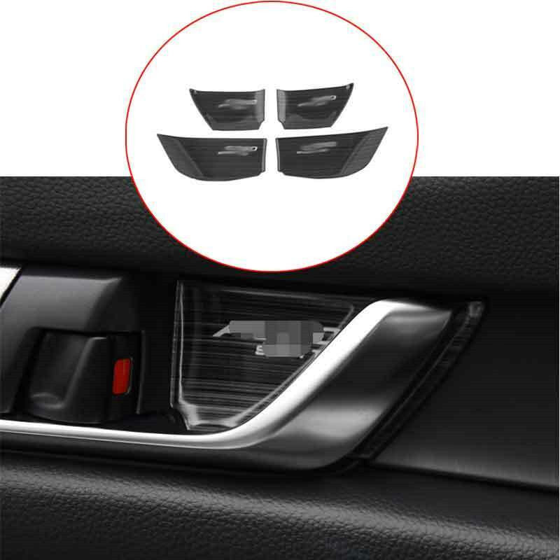 4Pcs for Honda Accord 10th 2018-2022 Black Interior Door Bowl Cover Trim Sticker