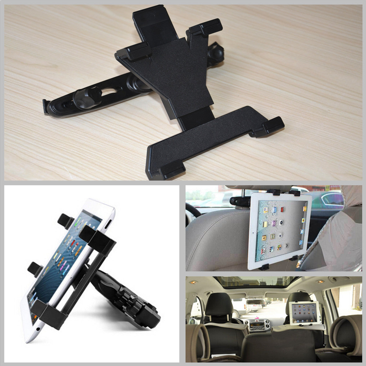 Universal Adjustable for Seat Back Bracket Stand Holder for Tablet Accessorise