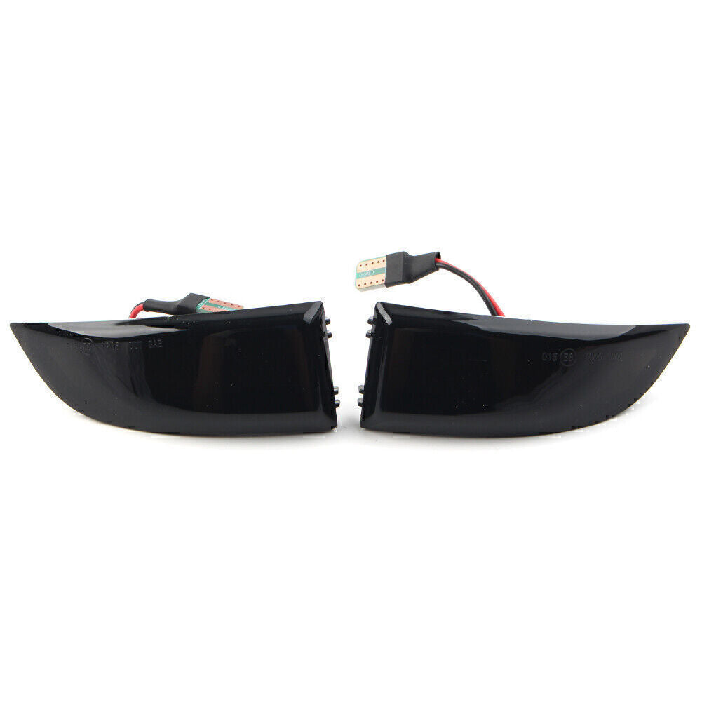 LED Dynamic Mirror Smoke Turn Signal Light Fit for Renault Megane MK3 Scenic Fluence