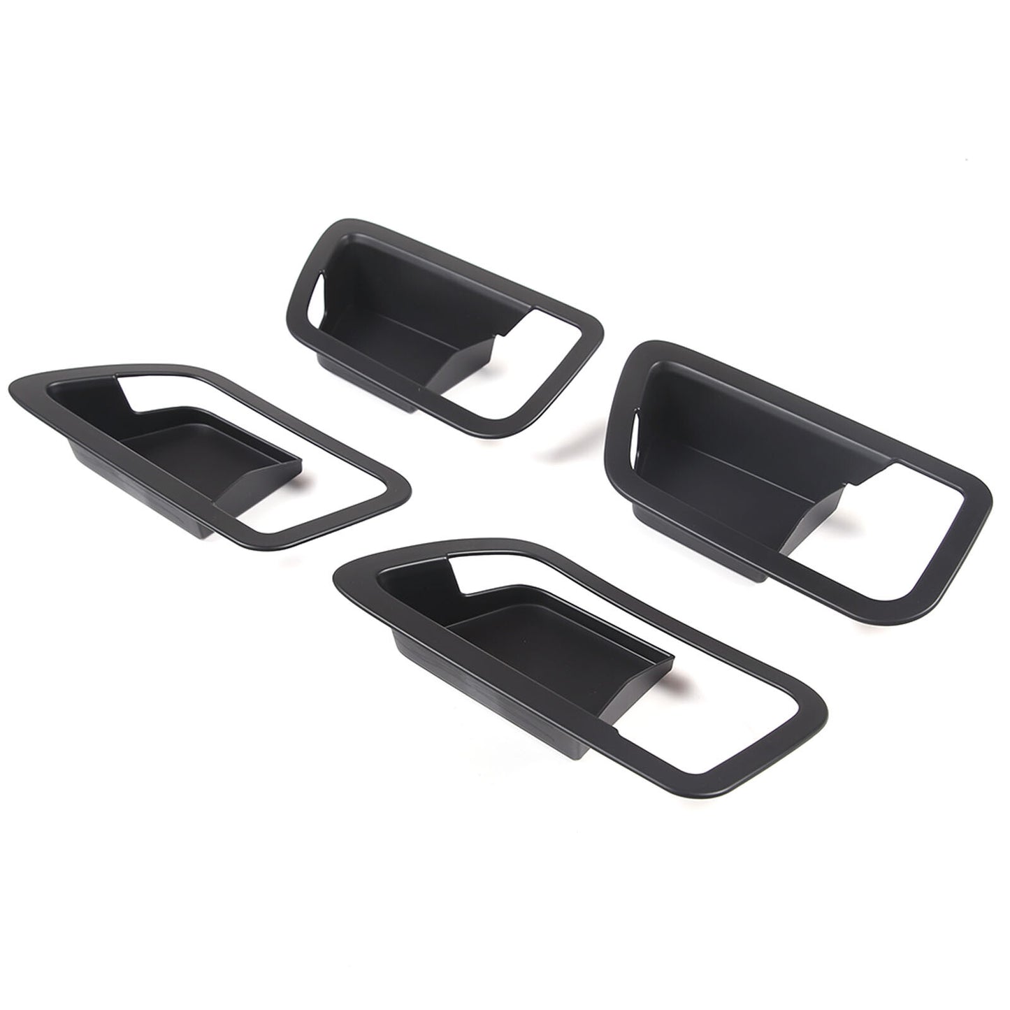 ABS matte black window lift switch button frame cover for Toyota Tacoma 16-22