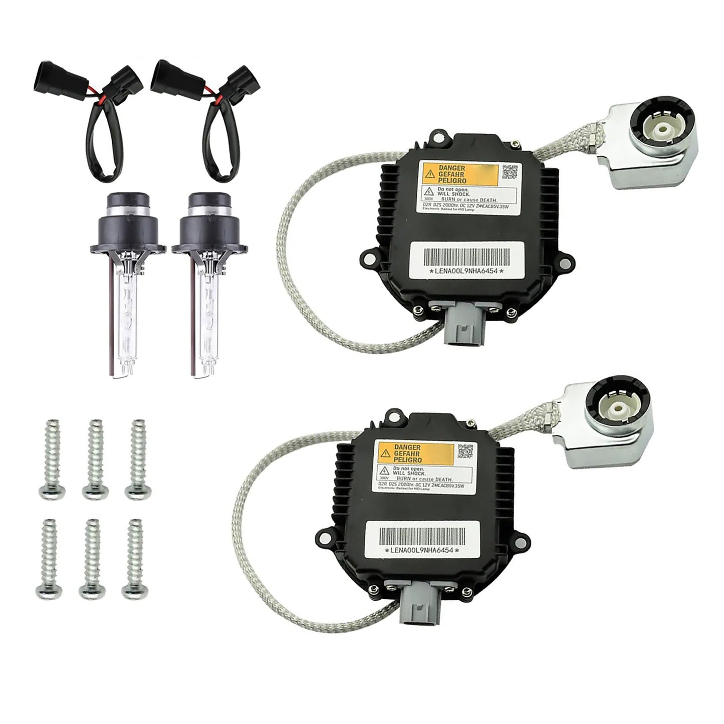 2pcs Xenon Ballast Igniter HID D2S Bulb Kit for Nissan GT-R 2009-2014 2847489904