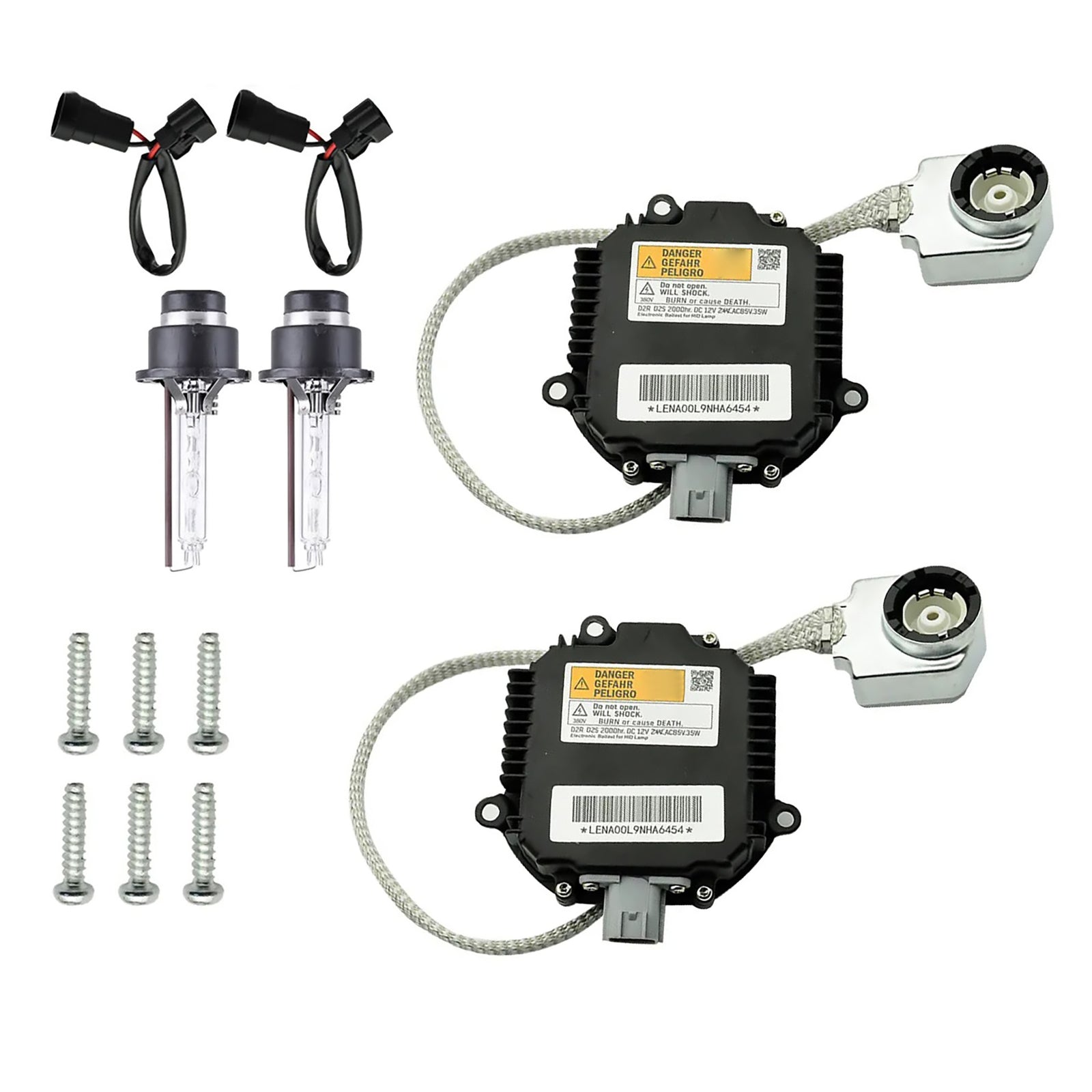 2pcs Xenon Ballast Igniter HID D2S Bulb Kit for Nissan GT-R 2009-2014 2847489904