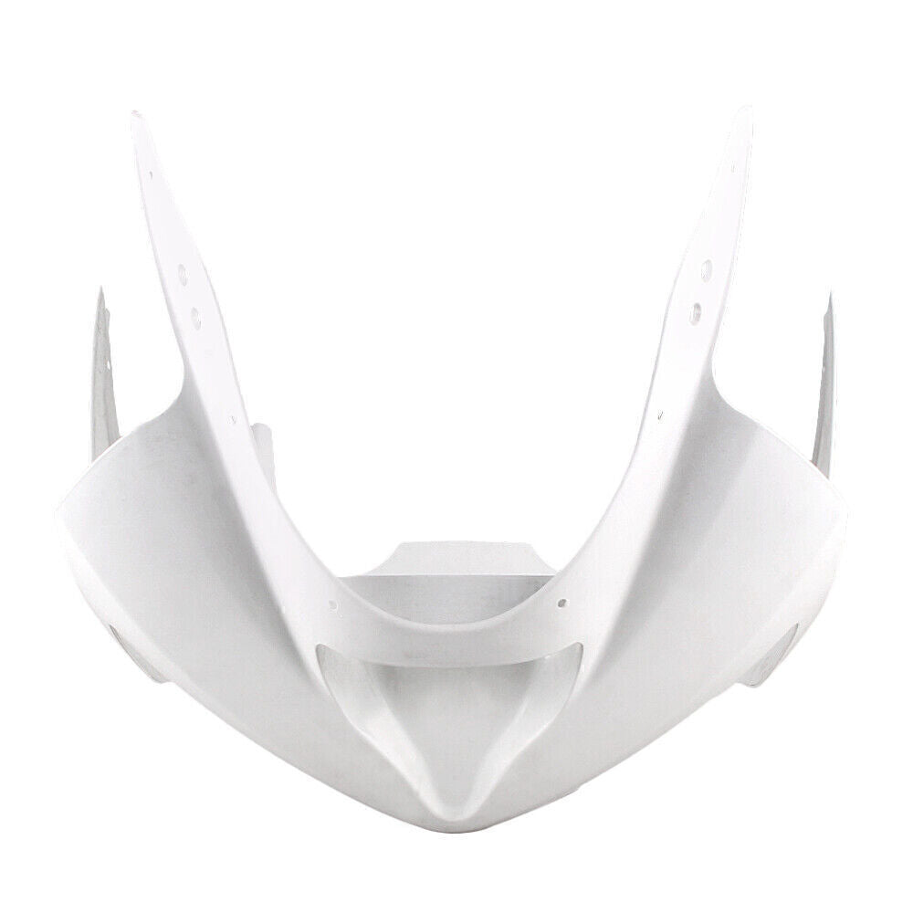 Upper Front Cowl Nose Fairing Unpainted White for Kawasaki ZX6R 2003 2004