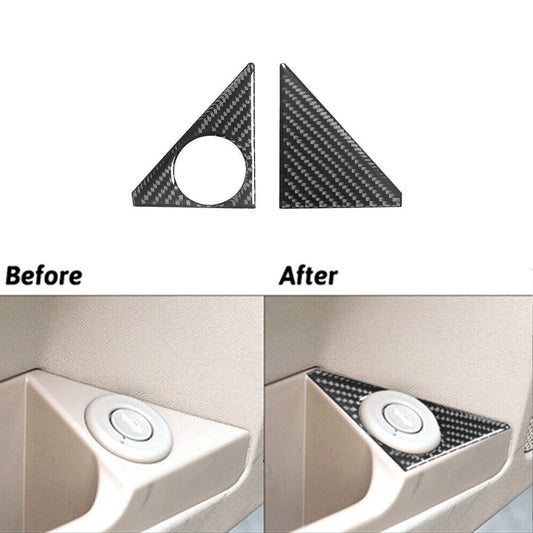 Carbon Fiber Interior Trunk Release Switch Cover Trim for Cadillac CTS 2003-2007