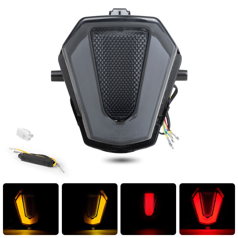 LED Integrated Tail Light Brake Turn Signal For 2017-2024 GSXR1000 GSX-R 1000
