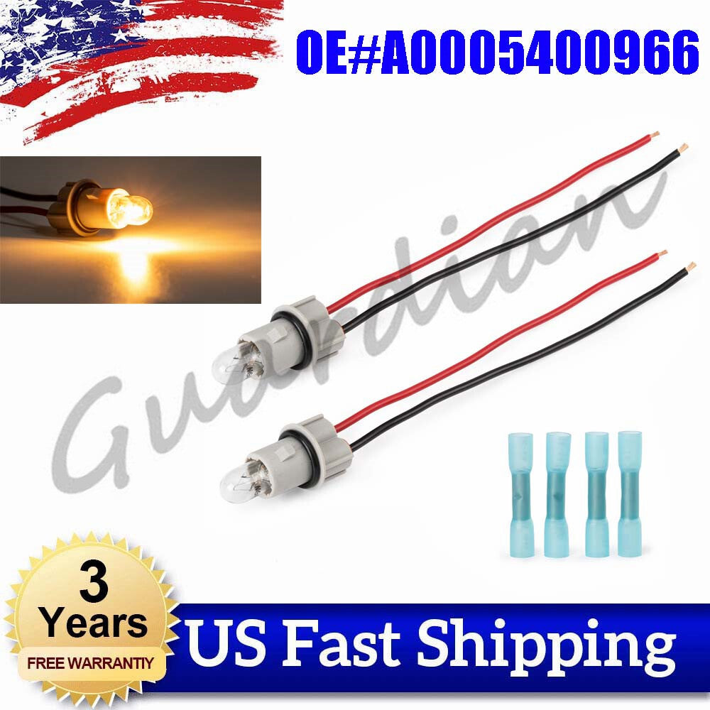 1. Double-sided marked bulb socket wiring harness A0005400966 is suitable for Mercedes-Benz .