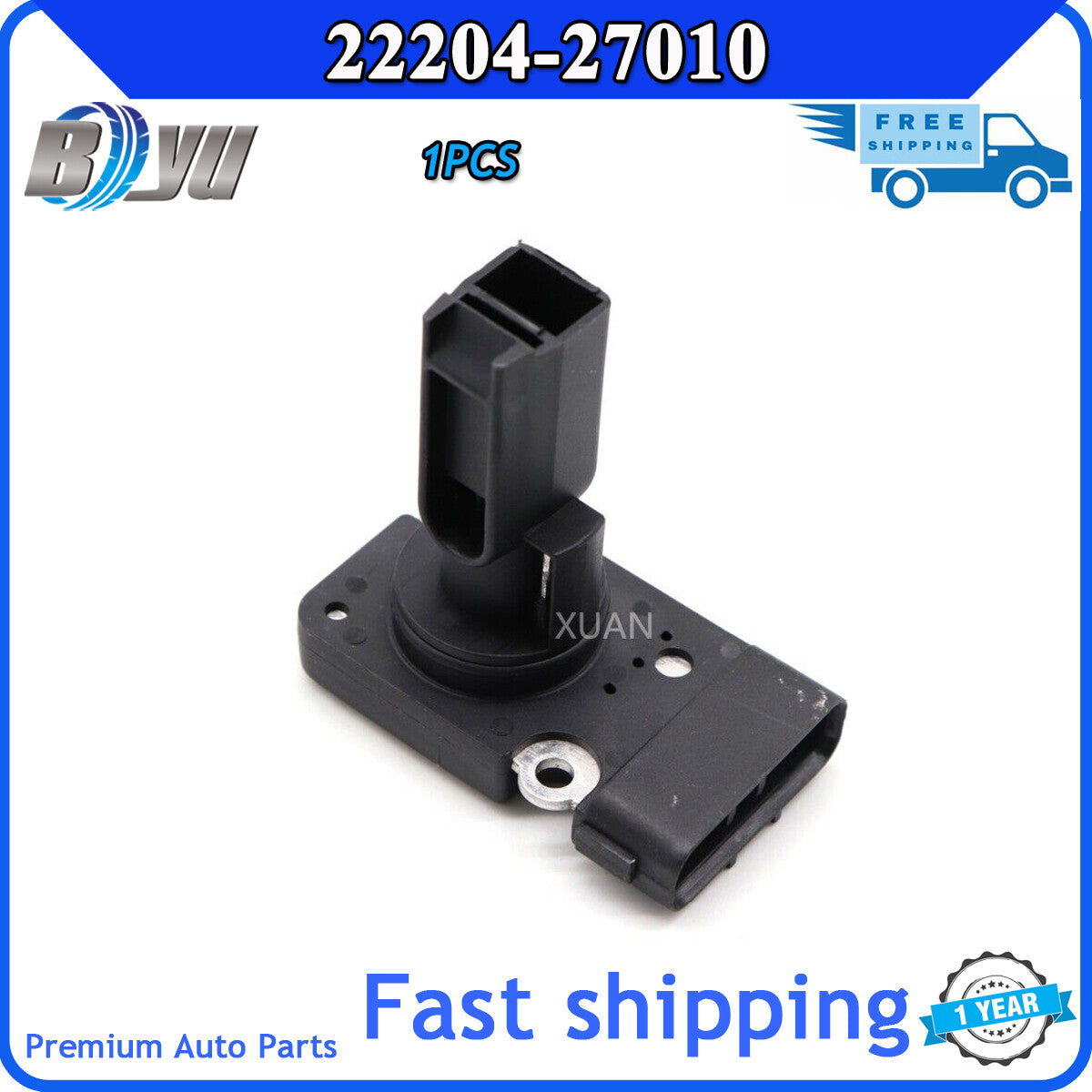 for Volkswagen Air Flow Sensor 22204-27010 MAF for Toyota Avensis for Corolla RAV4 (1 piece)