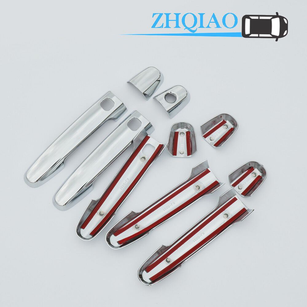 5 Pcs Chrome Door Handle Cover Fits for Toyota for Camry for Corolla Highlander 03-11