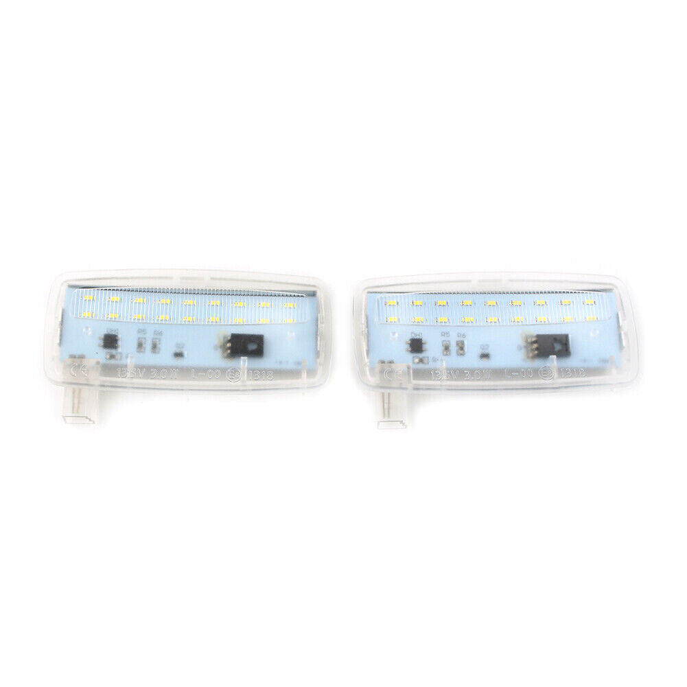Fit for BMW E88 E93 LCI for Rolls-Royce 2x Error Free LED SMD Vanity Mirror Visor Light