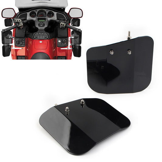 for Honda GL1800 F6B Motorcycle Air Wing Windshield Deflector Mirror Mount US cl