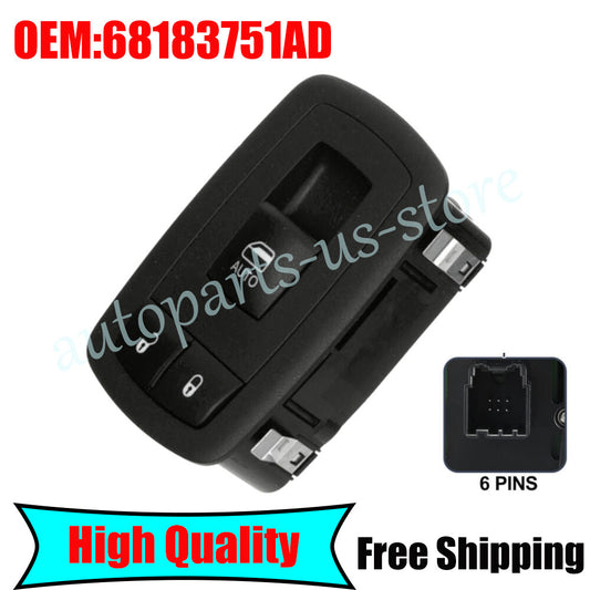 Front Passenger Right Power Window Switch For 15-21 for Dodge for Challenger 68183751AD