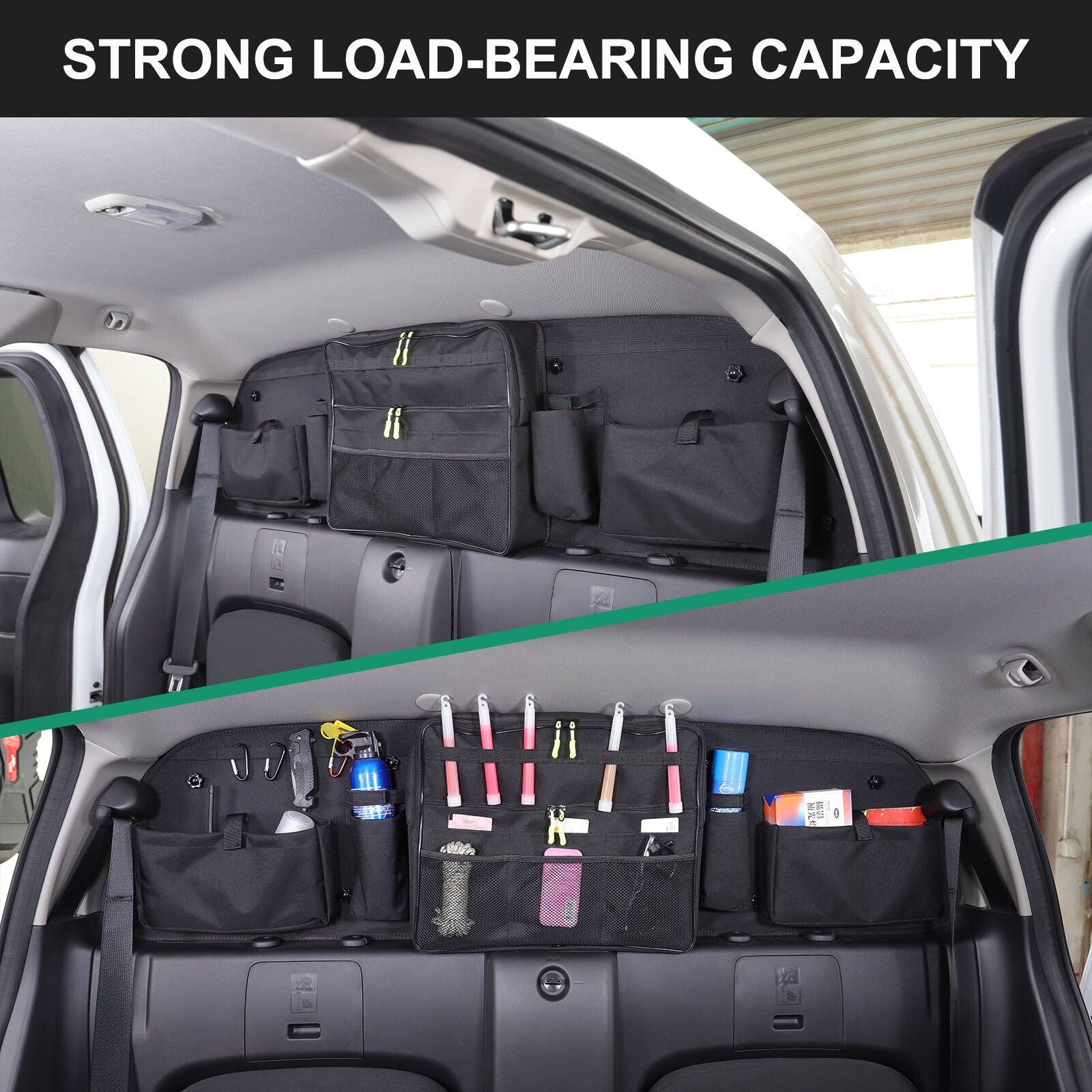 Strong cargo bag for the tailgate window and trunk, suitable for Nissan Frontier 22-23