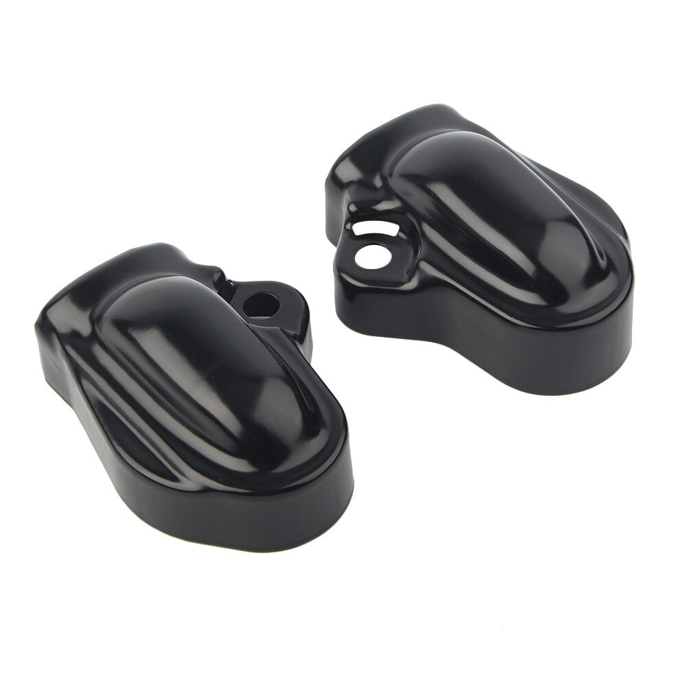 Bar Shield Rear Axle Cover Swingarm Cap Black for Harley V-Rod VRSC Muscle VRSCF
