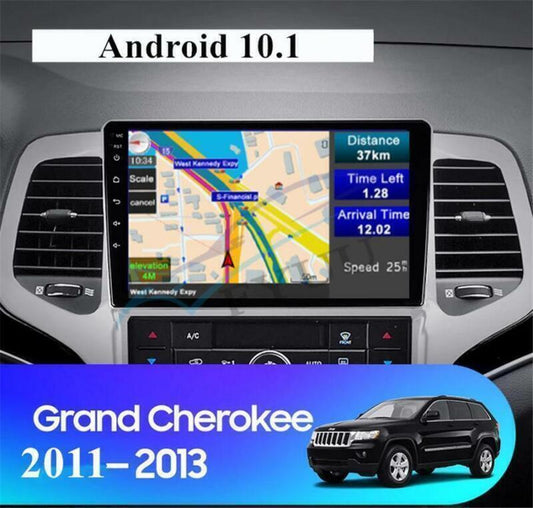 For 2011-13 for Jeep Grand Cherokee Player GPS Navigation 2+32GB 9 Car Stereo Radio