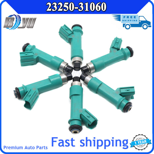 6-piece fuel injector 23250-31060 for Toyota 4Runder Tacoma Tundra FJ Cruiser 4.0L