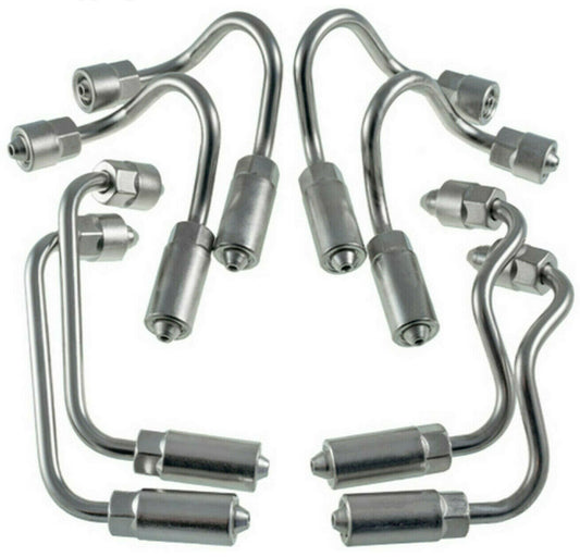 8 Fuel Injector Line Set Cylinders 8Pcs For 2004.5-2005 6.6L LLY Duramax Diesel