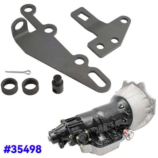 Automatic Shifter Bracket & Lever For Turbo TH400 TH350 TH250 4L60E Kit | 35498