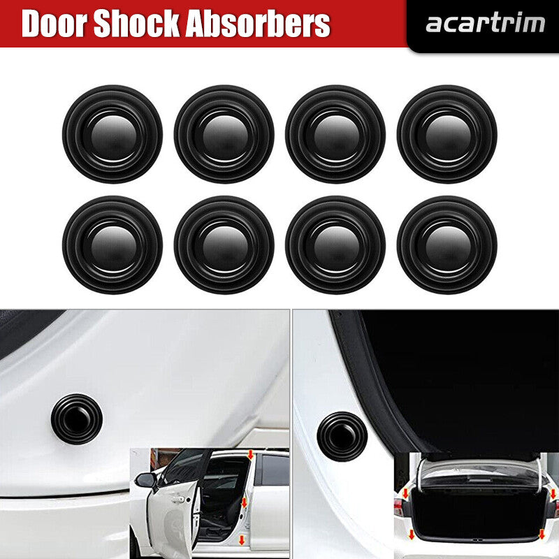 8PCS Door Shock Absorbers And Silent Gasket Shock Buffer Pad Absorbers Universal