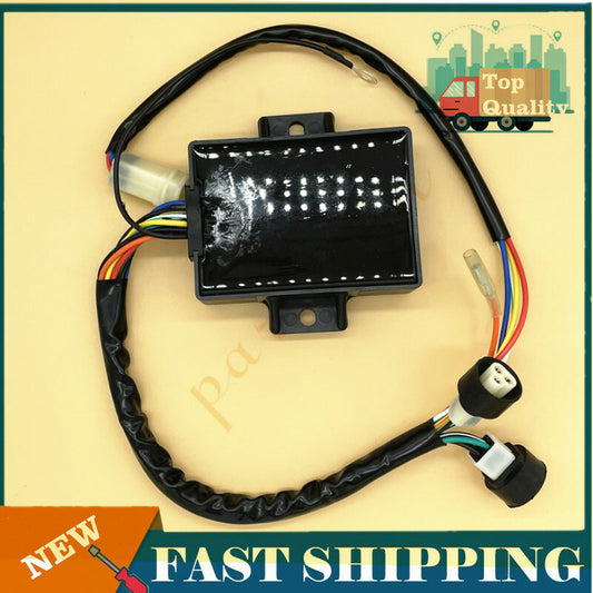 CDI module box for Yamaha ATV Warrior 350 YFM350 348cc 1990-1995 with multi-curve design.