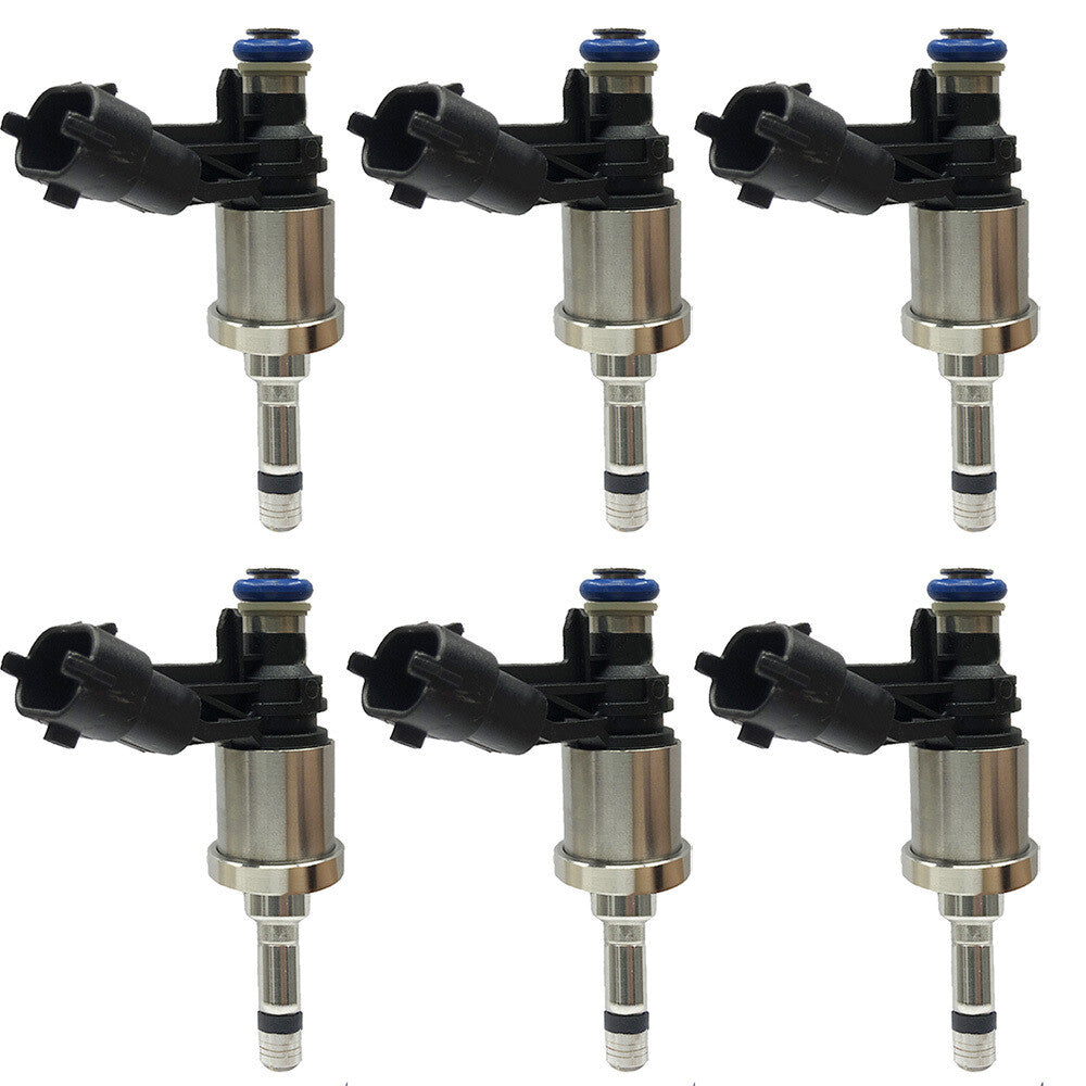 6-pack of new fuel injectors 12638530 for CAMARO TRAVERSE for GMC ACADIA CTS STS 3.6L V6