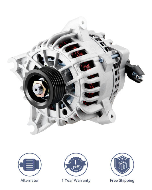 Fit for 2006-2008 for Lincoln Mark LT V8 5.4L Silver 12V Alternator 4L3Z-10346-BB
