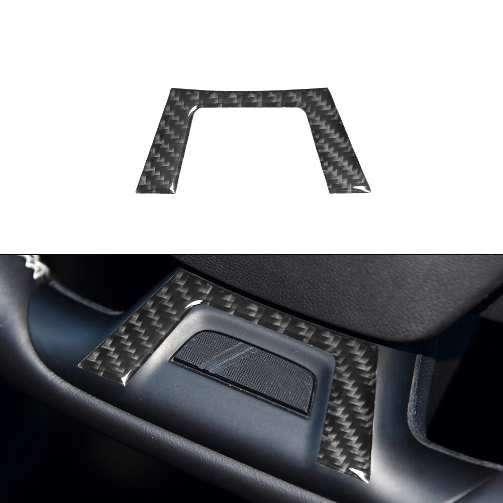 Carbon Fiber Steering Wheel Lower Cover Trim Fits for Chevrolet Camaro 2016-2023