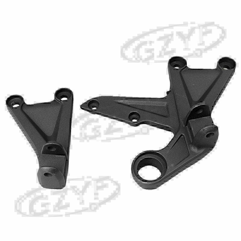 Front Rider Foot Pegs Footrest Footpegs Bracket Fit for Honda CBR1000RR 2008 - 2011